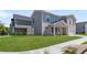 New home with brick and siding and a well-maintained lawn at 3634 Oakleaf Pass, Fairburn, GA 30213