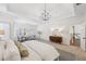 The main bedroom is spacious with natural light, trey ceiling, and sitting area at 4058 Vinings Mill Se Trl, Smyrna, GA 30080