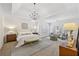 The main bedroom is spacious with natural light, trey ceiling, and sitting area at 4058 Vinings Mill Se Trl, Smyrna, GA 30080
