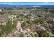 Panoramic aerial view showcasing the property's location within a lush, green neighborhood at 5109 Dogwood Hills Dr, Sugar Hill, GA 30518