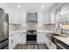 Newly remodeled kitchen showcasing stainless steel appliances and modern finishes at 5109 Dogwood Hills Dr, Sugar Hill, GA 30518