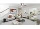 Spacious living room featuring stylish furnishings, modern decor, and an open layout, perfect for gatherings at 4353 Pond Edge Rd, Snellville, GA 30039