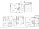 Complete set of floor plans including the first floor, second floor, and basement layouts at 5702 Brynwood Nw Cir, Acworth, GA 30101