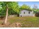 House with a large, grassy backyard and a wooden fence at 1596 Foote Ne St, Atlanta, GA 30307