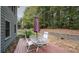 Outdoor dining area with patio furniture at 570 Highcrest Dr, Acworth, GA 30101