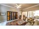 Large living room with a china cabinet, fireplace, and a view of the foyer at 570 Highcrest Dr, Acworth, GA 30101