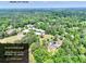 Aerial view of the 0.30-acre lot at 2094 Shamrock Dr, Decatur, GA surrounded by lush greenery in a tranquil neighborhood at 2094 Shamrock Dr, Decatur, GA 30032