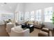 Inviting living room with stylish seating, large windows, and ample natural light at 308 Chardonnay Way, Woodstock, GA 30188
