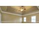Main bedroom with trey ceiling, ceiling fan, and natural light at 3761 Bays Ferry Way, Marietta, GA 30062