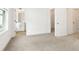 The primary bedroom leads to ensuite bathroom and walk-in closet at 1032 Robert Smalls Way, Atlanta, GA 30318