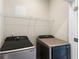 Convenient laundry room with side-by-side washer and dryer, plus shelving at 1032 Robert Smalls Way, Atlanta, GA 30318