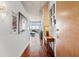 Spacious hallway with hardwood floors leading to the living area at 250 Pharr Ne Rd # 1914, Atlanta, GA 30305