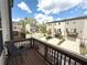 View from townhome deck showing community with garage parking at 4487 Kerrington Ave, Sugar Hill, GA 30518