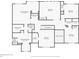 The second floor plan features four bedrooms, three bathrooms, a laundry room, and ample closet space at 139 Ardsley Run, Canton, GA 30115