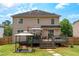View of backyard with grill and patio at 2349 June Springs Sw Dr, Marietta, GA 30008