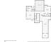 Detailed floor plan showcasing the layout of the second floor, including bedrooms and bathrooms at 1545 Center Cross Pass, Marietta, GA 30062