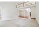 Large living room featuring a balcony, hardwood flooring, natural light, and an open concept at 1545 Center Cross Pass, Marietta, GA 30062