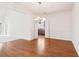 Spacious living room showcases hardwood flooring and opens to the kitchen at 1545 Center Cross Pass, Marietta, GA 30062