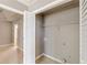 Light-filled laundry room featuring a closet and utility connections for easy laundry setup at 3022 Stonebridge Creek Dr, Lithonia, GA 30058