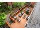 Aerial view of the spacious back deck with multiple seating areas, ideal for outdoor living at 190 Centennial Way, Atlanta, GA 30313