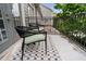 A balcony space featuring outdoor seating and a scenic view at 190 Centennial Way, Atlanta, GA 30313