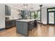 Well-appointed kitchen with an island, stainless steel appliances, and a bright, airy feel at 190 Centennial Way, Atlanta, GA 30313