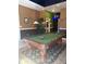 Recreation room featuring a pool table, colorful walls, and recessed lighting at 209 Kingscastle Dr, Ellenwood, GA 30294