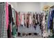 Organized walk-in closet with ample storage space at 34 Mountainbrook Nw Dr, Cartersville, GA 30121