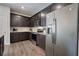 Well-lit kitchen boasts stainless steel appliances and ample counter space at 34 Mountainbrook Nw Dr, Cartersville, GA 30121