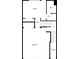Floorplan depicting garage, room, bath, foyer, and halls at 1327 Rosen Rd, Brookhaven, GA 30319