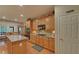 Well-appointed kitchen with modern appliances, cabinetry, and a view to the backyard at 3020 Crooked Stick Dr, Cumming, GA 30041