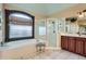 Bright bathroom featuring a soaking tub and separate glass shower at 1025 Ector Nw Dr, Kennesaw, GA 30152