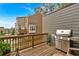 Cozy deck space with a grill, perfect for outdoor dining and entertaining at 2066 Patterson Park Rd, Decatur, GA 30033