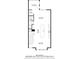 Detailed floor plan featuring kitchen, living, dining area and office at 2066 Patterson Park Rd, Decatur, GA 30033