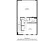 Basement-level floor plan showing the garage, gym, utility and bathroom at 2066 Patterson Park Rd, Decatur, GA 30033