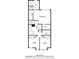 Detailed floor plan showcasing upper level bedrooms, bathrooms and walk-in closets at 2066 Patterson Park Rd, Decatur, GA 30033