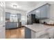 Charming kitchen with updated cabinetry, stainless steel appliances and quartz countertops at 3675 Peachtree Ne Rd # 9, Atlanta, GA 30319