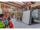 Unfinished basement providing great storage at 1212 Overlook Lake Dr, Dacula, GA 30019