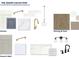 The Adair Collection displays the interior design choices for the kitchen, bath, paint, and flooring at 251 Strawberry Ln, Woodstock, GA 30189