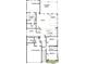 Detailed floor plan showcasing the layout, including bedrooms, kitchen, Gathering room, and garage at 251 Strawberry Ln, Woodstock, GA 30189