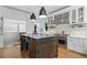Well-appointed kitchen featuring modern appliances, large island, and ample counter space at 872 Euclid Ne Ave, Atlanta, GA 30307