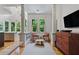 Bright living room with hardwood floors, natural light, and modern furnishings at 872 Euclid Ne Ave, Atlanta, GA 30307