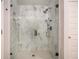 Luxurious bathroom with marble shower at 3565 Brycewood Dr, Decatur, GA 30034