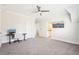 Bedroom features a neutral color scheme, plush carpet, and an ensuite bathroom at 2685 Grady Se St, Smyrna, GA 30080