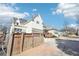 View of the back of the home, including a fenced-in yard and back entrance at 2685 Grady Se St, Smyrna, GA 30080
