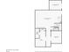 Basement floor plan of the property, highlighting the entertainment room at 2685 Grady Se St, Smyrna, GA 30080