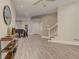 Open-concept dining room with hardwood floors and large windows at 452 Brushstroke Se Ct, Marietta, GA 30067