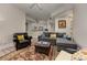 Inviting basement living space featuring bar, plush seating, rug, and modern finishes at 452 Brushstroke Se Ct, Marietta, GA 30067