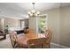 Cozy dining room with natural light and view into the living room at 5626 River Heights Se Xing, Marietta, GA 30067