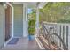 Charming front porch featuring bicycles and space for relaxing, offering a warm welcome to the home at 5626 River Heights Se Xing, Marietta, GA 30067